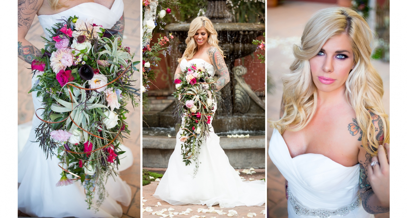 Phoenix wedding, Scottsdale weddings, Scottsdale wedding photographer, photographer, DePoy Studios, bride, wedding flowers, tattooed brides, love, wedding dress
