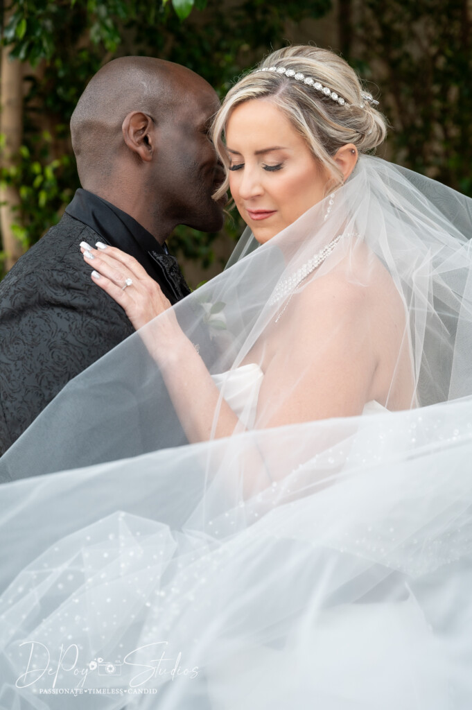 Bride and Groom Portrait at SoHo63 Wedding, Chandler