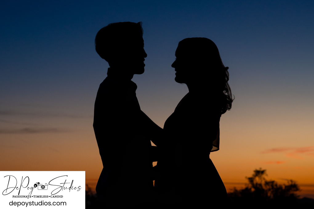 Lost Dutchman couple photos at sunset