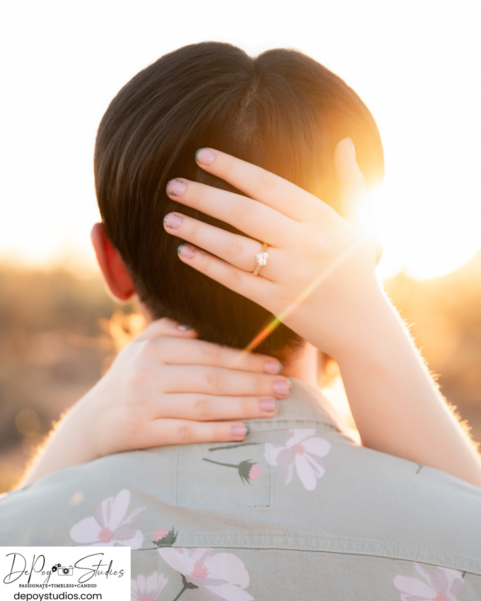 Lost Dutchman State Park engagement photos