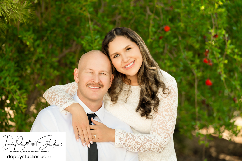 Arizona elopement photographer fun walking photos