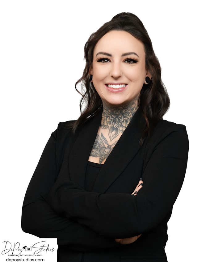 Scottsdale headshot photographer confident business portrait