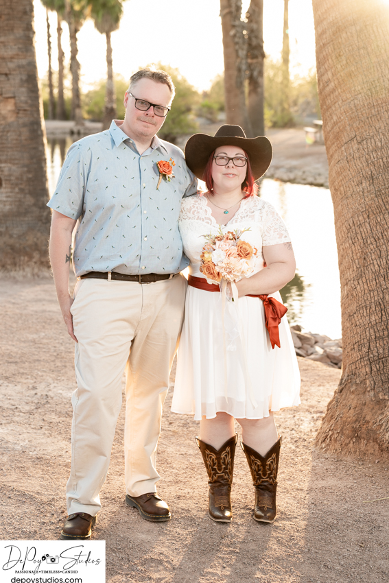 beautiful desert wedding Arizona