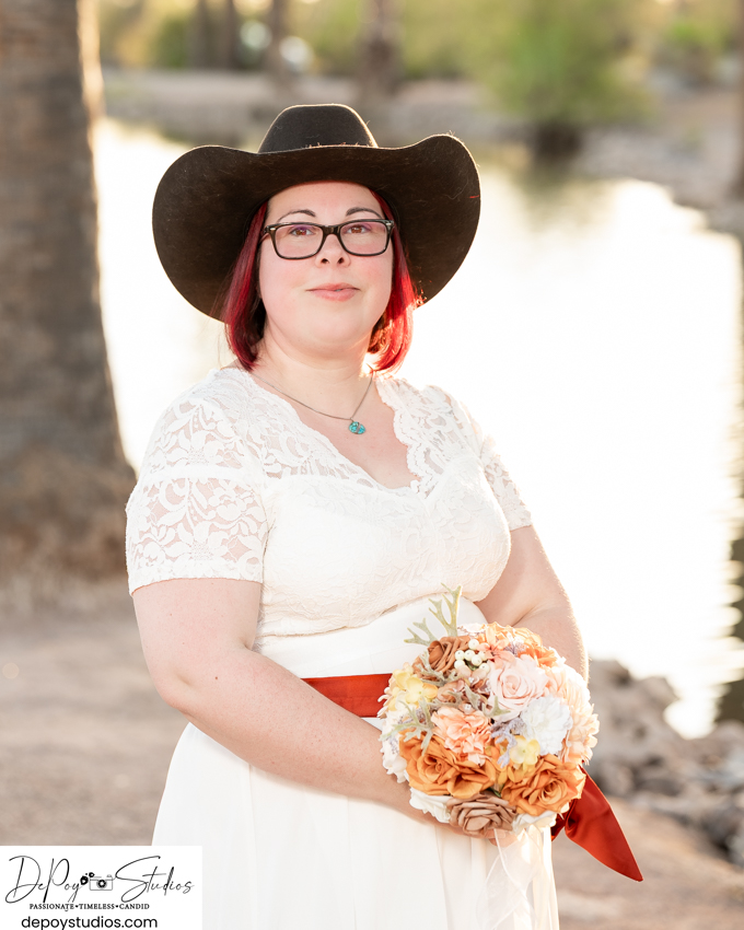 intimate Arizona wedding photographer