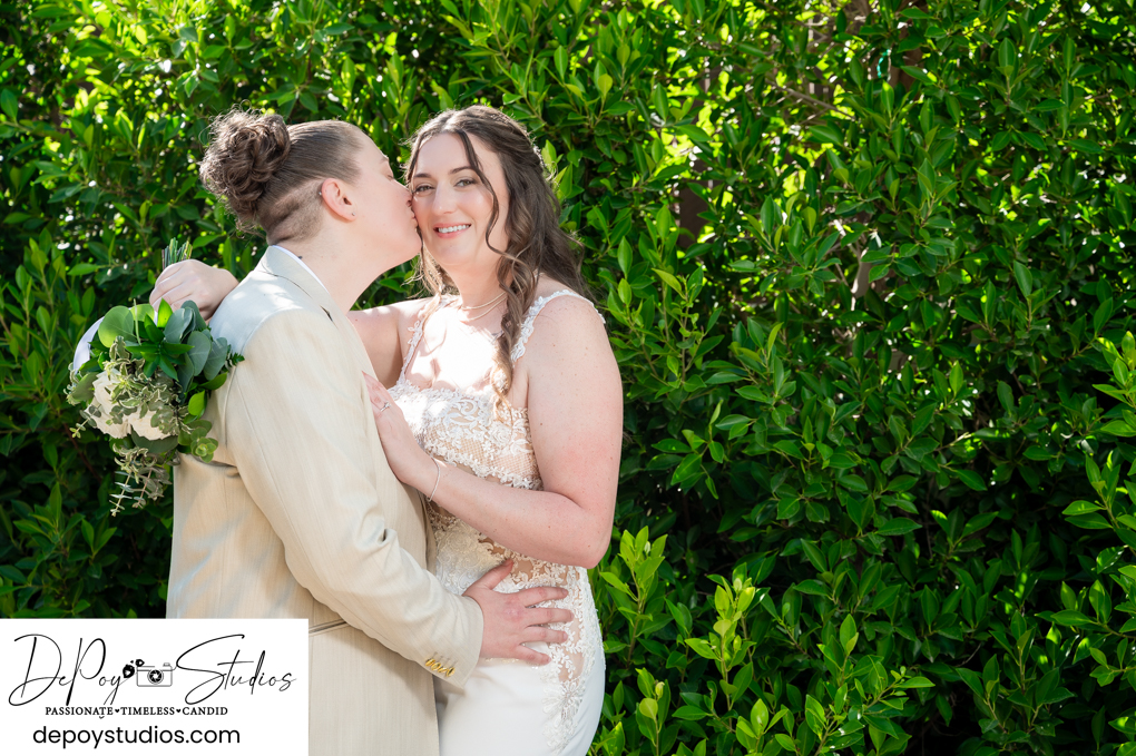 candid wedding reception moments same-sex couple