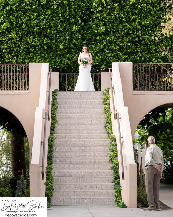 lush greenery wedding ceremony at Secret Garden