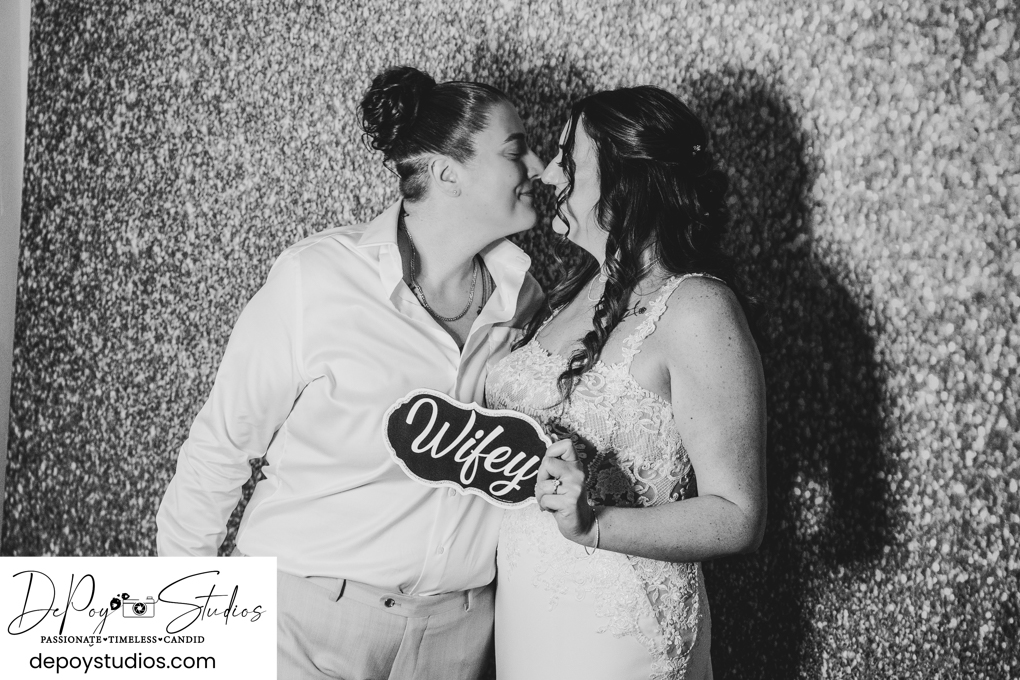 DePoy Studios same-sex wedding photography at Secret Garden
