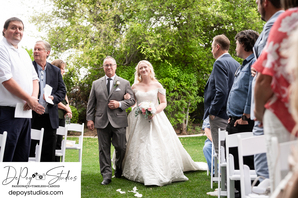 lush greenery wedding venue Arizona