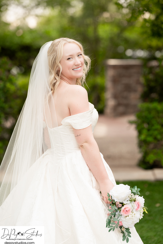 Arizona garden wedding photographer
